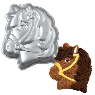 Moule à gâteau tête de poney Wilton 34 cm