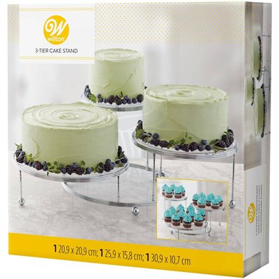 Soportes para tartas Wilton: elegancia en cada celebración.