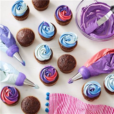 Adaptador Tricolor Wilton ColorSwirl - Decoração Fácil!