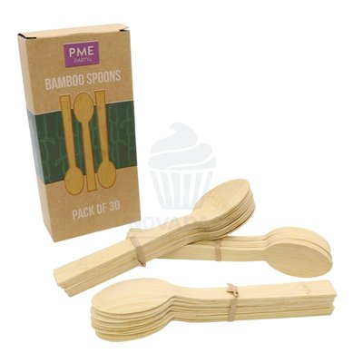 Conjunto de 30 Colheres Bamboo Eco de Alta Qualidade