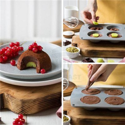 Molde Silicona Semiesferas: Creatividad en Repostería