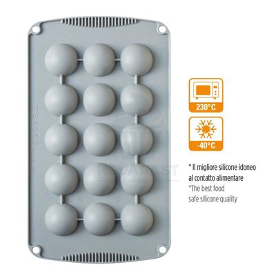 Molde de Silicone Semiesferas: Crie Doces Perfeitos!