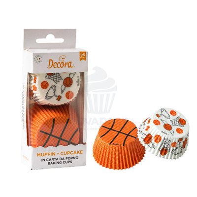 Capsules en papier 36 pcs 50x32 mm pour pâtisserie