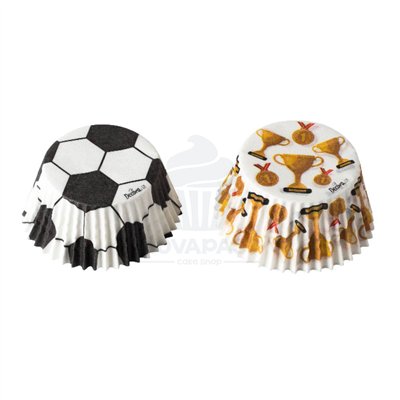 Capsules de Papier Football 36pcs 50x32mm