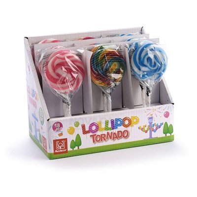 Pirouettes colorées 6 cm - Set de 18 par Modecor