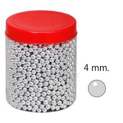 Silver Sugar Pearls Modecor 0.4 mm - 1 kg