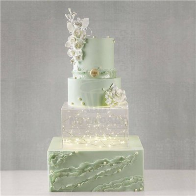 Kit Expositor Metraq: Suporte para Bolos 15/25/35 CM