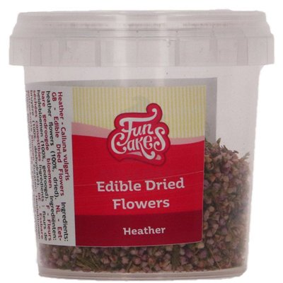 Fleurs Comestibles FunCakes Bruyère 10g - Élégance Gourmande