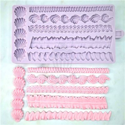 Moule Silicone Large Lambeth Karen Davies - Pâtisserie