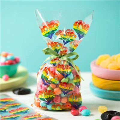 Love Candy Bags 13x24+3cm - Set of 20 Decorative