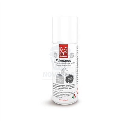 Brillo perfecto con Modecor Spray Metalizado Plata 50ml