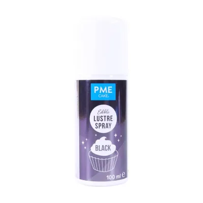 "Spray Comestible PME Bote 100 ML Color Negro Lustre - Pastelería"