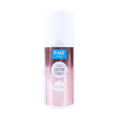 "Spray Comestible PME Oro Rosa Lustre - Bote 100 ML para Repostería"