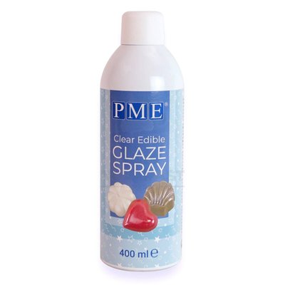 PME Spray Glaze Brillo 400ml: Acabado Perfecto Pasteles