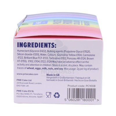 Colorants en pâte PME : 8 nuances pour vos créations