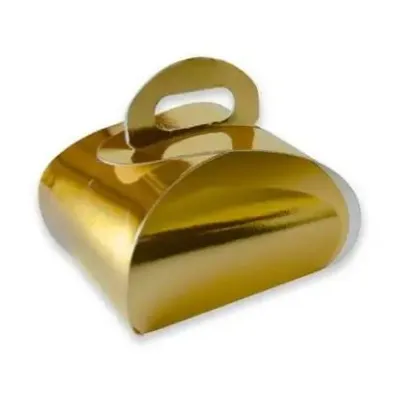 "Mini Caja Mariposa de Oro Metálico: Elegancia y Calidad en 80x60x45mm"