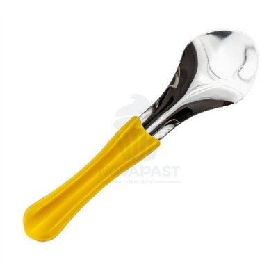 Trix Ice Cream Spatula 26 cm - Yellow Stainless Steel