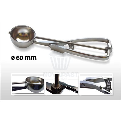 "Porcionadora Automática de Helados Trix Cuchara - 60mm"