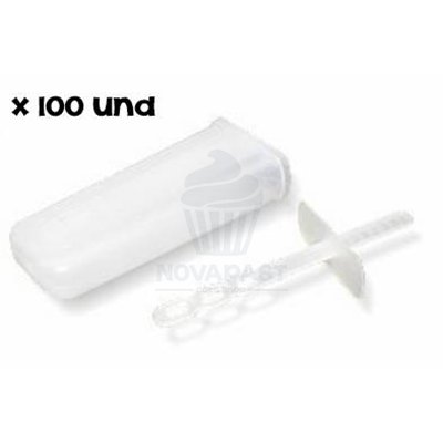 "TRIX: Box of 100 Molds for Sorbets 16.5x5 cm - Professional!"