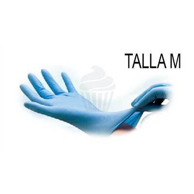 Gants en nitrile TRIX M - Pack de 100, 3,2g