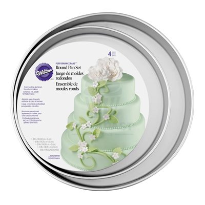 Conjunto Wilton: 4 Moldes Performance 20-35 cm