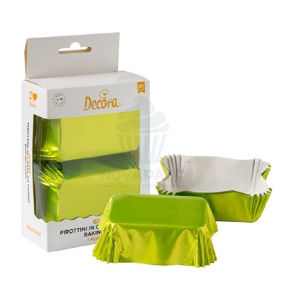 Forminhas de Metal para Plum Cake Lima - 20 Unidades