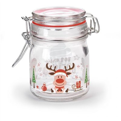 Vaso Natalino Monoporção 160ml com Tampa - Modecor