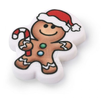 Decorações Natalinas de Açúcar 2D - 72 Peças Modecor