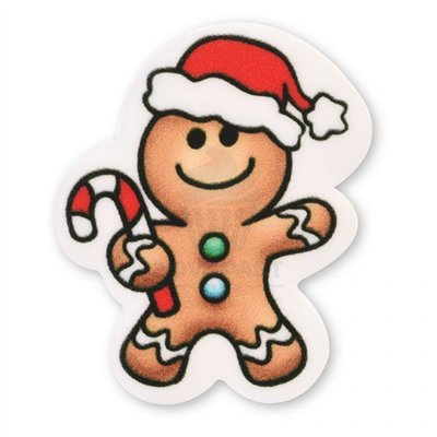 Decorações Natalinas de Açúcar 2D - 72 Peças Modecor