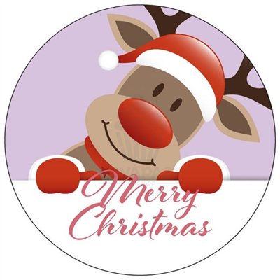 Decoración navideña: Set de 12 toppers de azúcar Modecor