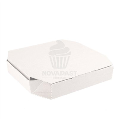 Caixa Octogonal Branca 29x29x3,8cm para Doces e Bolos