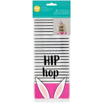 Bolsas Wilton Hip Hop: Orelhas de Coelho 10x5 cm