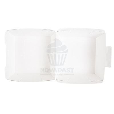 Envases Hamburguesa Negra 13x12,5x9 cm - Pack de 50