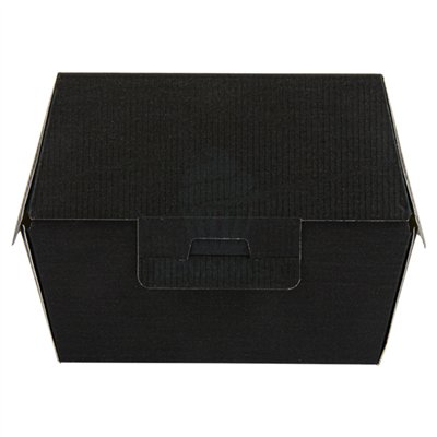 Envases Hamburguesa Negra 13x12,5x9 cm - Pack de 50
