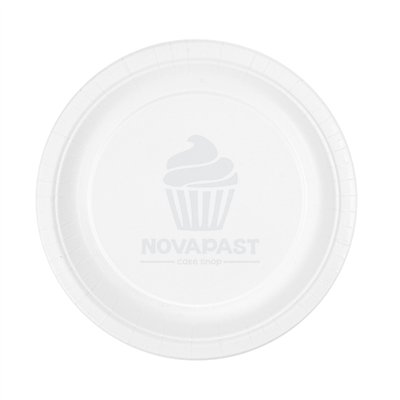 GDP 50 Platos de Cartón Blancos 18 cm - Calidad y Elegancia