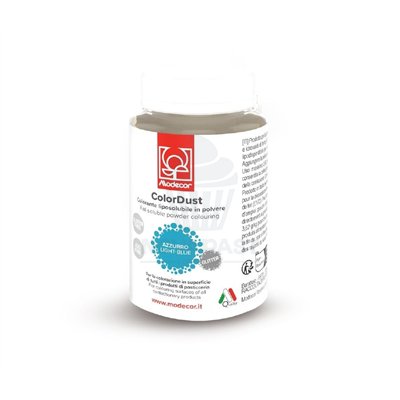 "Colorante en Polvo Azul MODECOR LIPO COLOR DUST 25G - Pastelería"