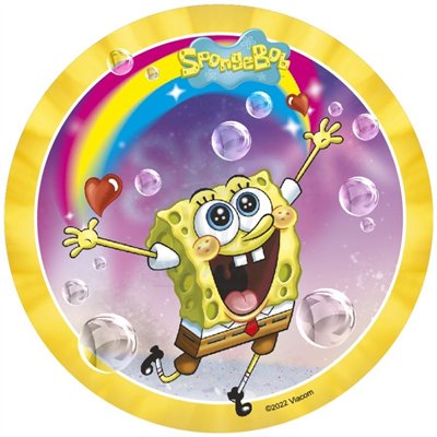SpongeBob wafer disc 21 cm - Original decoration