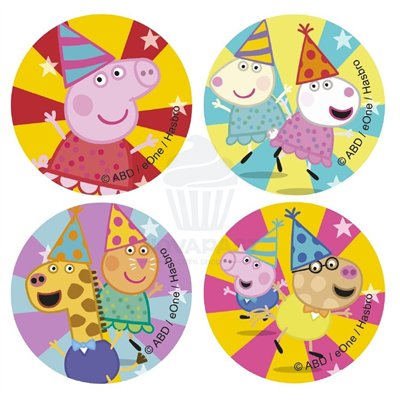 Folha Precortada Peppa Pig: Galletas Divertidas (12 un.)