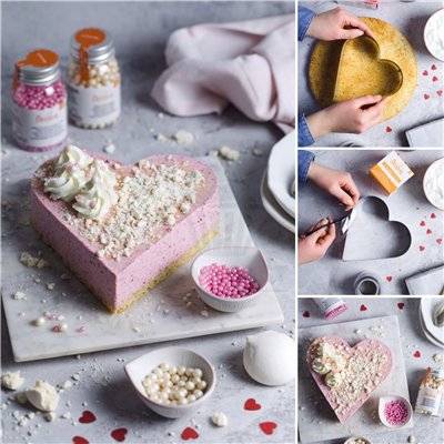 Molde Corazón Acero Inoxidable 8cm - Ideal para Repostería