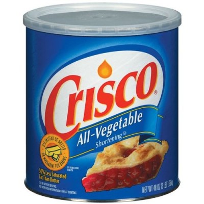 "CRISCO Grasa Vegetal Americana - Ideal para Repostería (1,36 KG)"