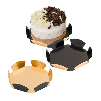 Elegance in every dessert: GDP Set 200 Gold/Black Stands