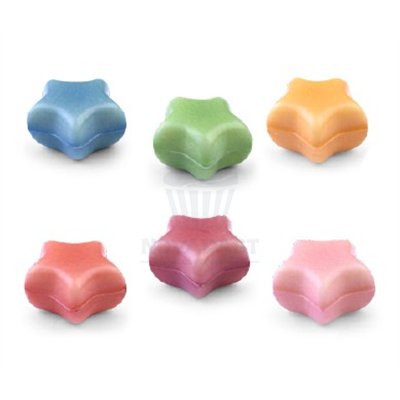 Mini Corações de Chocolate Branco - Set de 96 peças