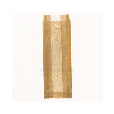 Bolsas Kraft Personalizadas com Janela - Caixa 1.000 unid.