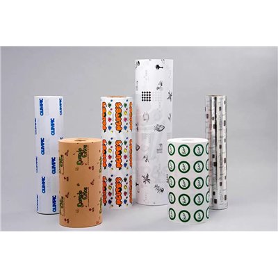 Bobines de papier personnalisées avec fond unique