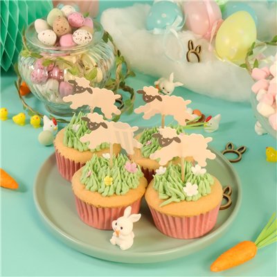 Toppers de Ovelhas PME: Decore Seus Doces com Charme