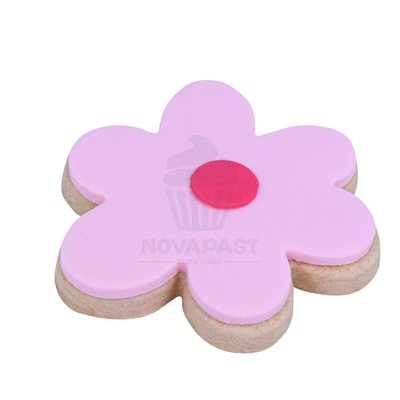 Cortador de Biscoitos PME Margarida Rosa Metal