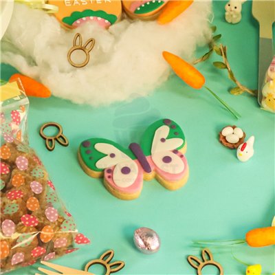 Découpoir Papillon Lila 65x88mm - PME Pâtisserie