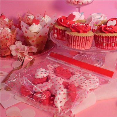 Coffret 20 Sacs Cadeaux Saint-Valentin PME