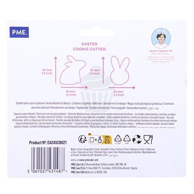 Coffret 2 emporte-pièces lapin pour biscuits parfaits