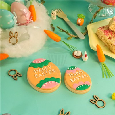 PME SET OF 2 EGG COOKIE CUTTERS: Create magic